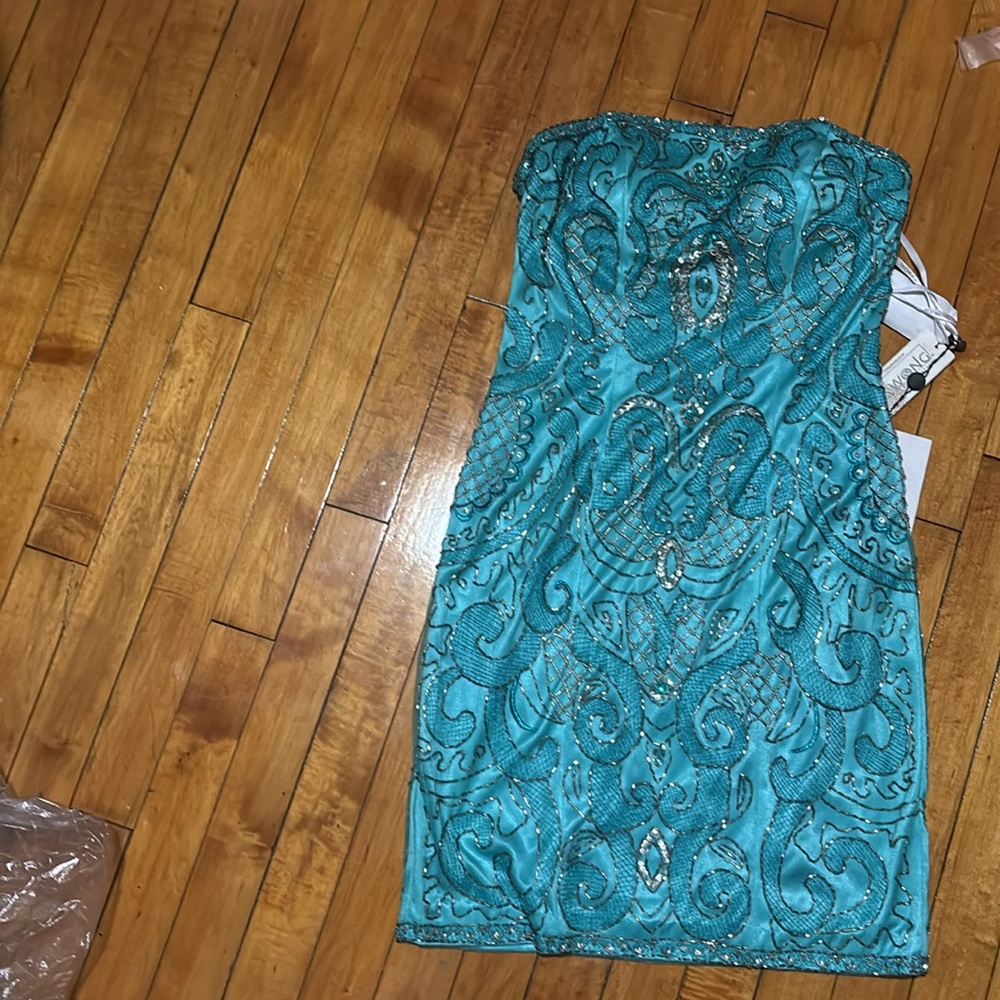 Beaded Sue Wong dress